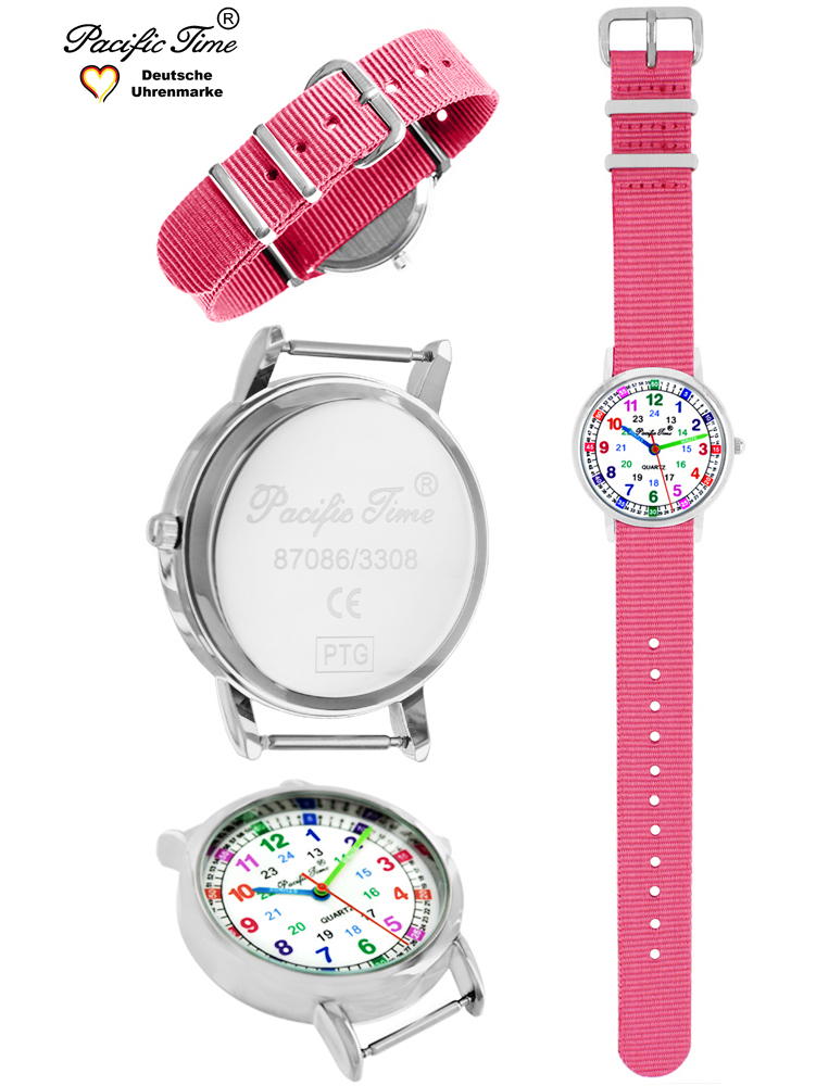 Armbanduhr Kinder Mädchen Uhr Lernuhr Kinderuhr Wechselarmband