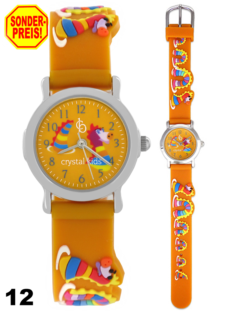 CIVO Kinderuhr Mädchen - Wasserdichte Analoguhr Mit Silikonarmband