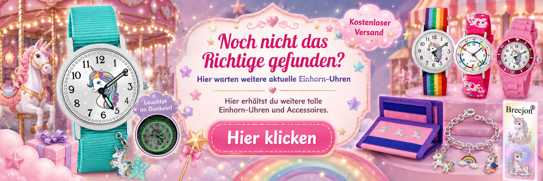 Weitere aktuelle Einhorn-Armbanduhren und Accessoires im eBay-Shop entdecken – kostenloser Versand